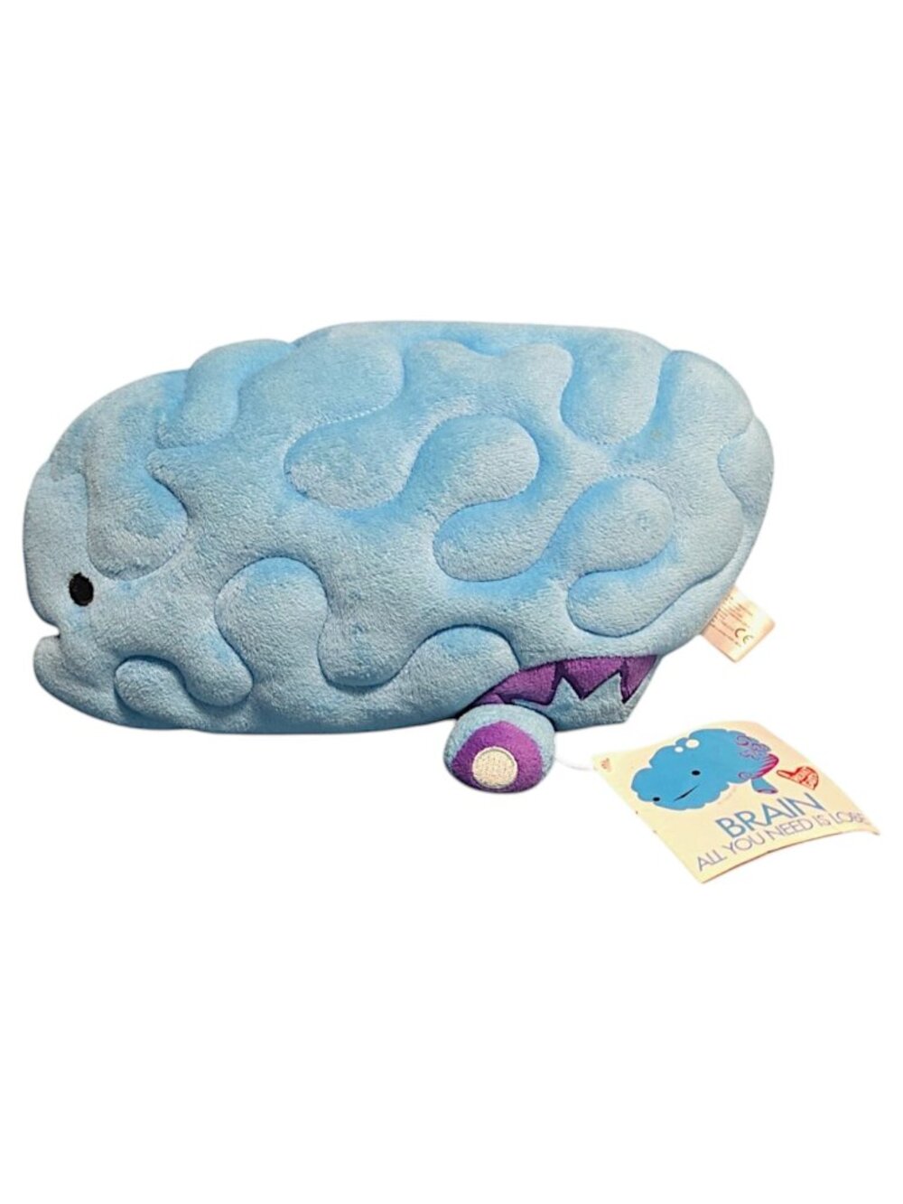 I Heart Guts "All You Need Is Lobe" Brain Plush Organ Stuffed Educational Toy